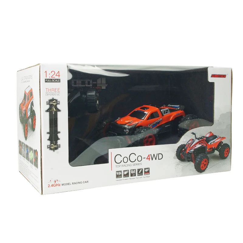 Новое поступление SUBOTECH Coco 4 BG1510B 1/24 2.4ГГц полноразмерный высокоскоростной 4WD
