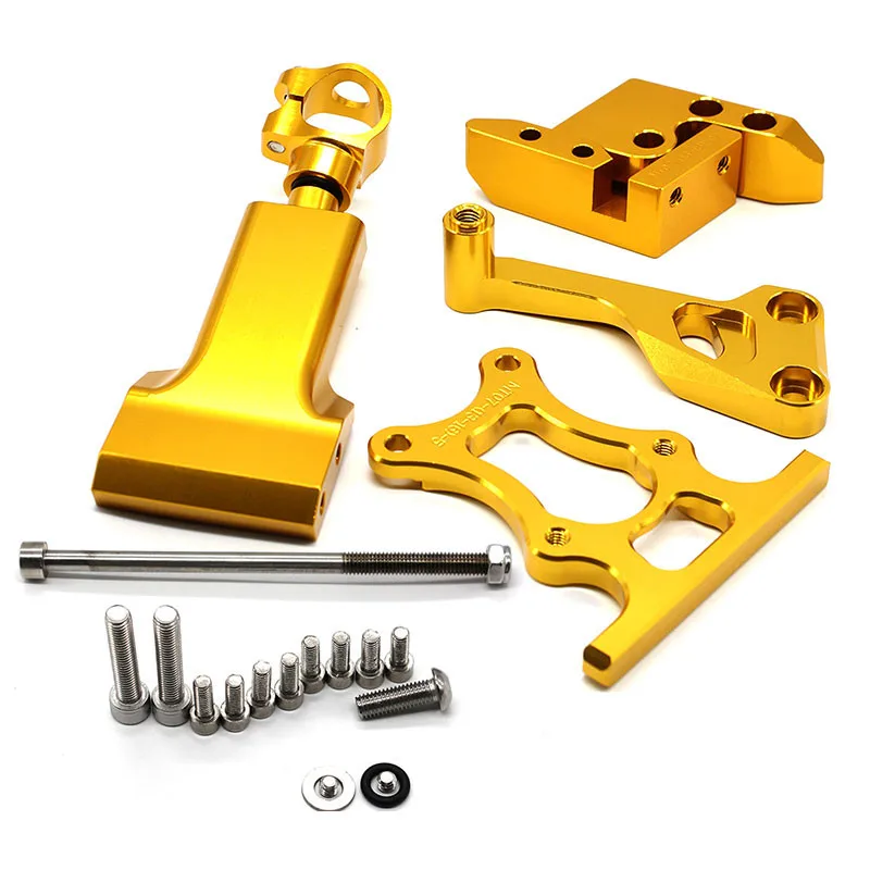Motorcycle Steering Stabilizer Damper Adjustable Mounting Bracket Support Kit For Yamaha MT07 MT-07 FZ07 2014 2015 2016 2017 | Автомобили