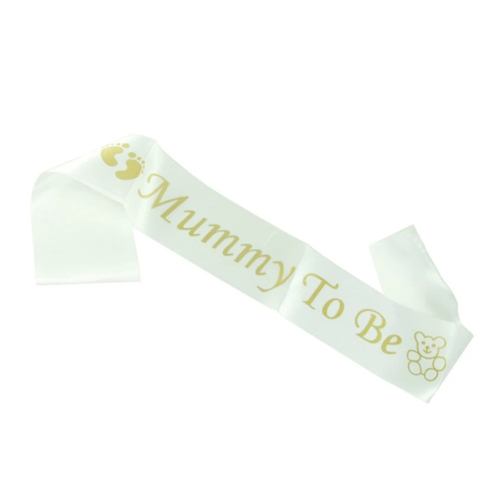 YORIWOO Baby Shower пояс-кушак мама чтобы быть атласной лентой вечерние пользу плечевой