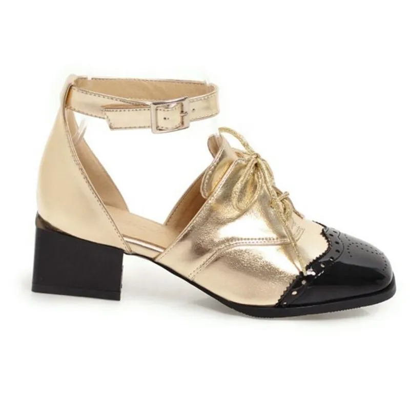 Женские туфли лодочки с ремешком на щиколотке размеры 32 46|brand pumps|pumps brandsapato feminina |