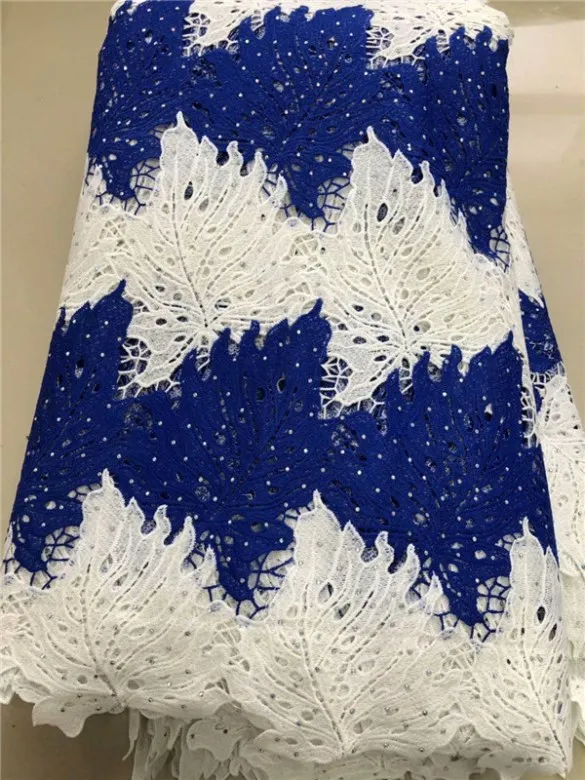 High quality nigerian wedding african lace fabric/100% Cotton lace/guipure cord fabric for party FFYI629 | Дом и сад