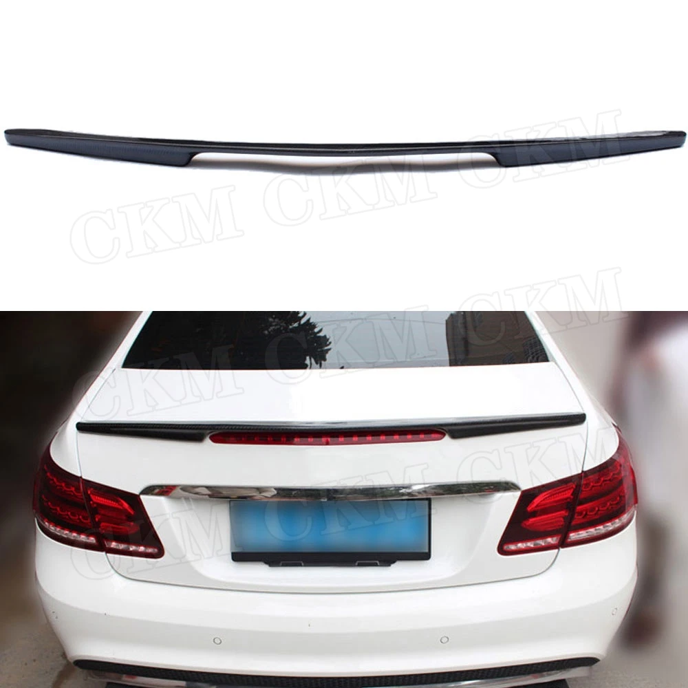 Задний спойлер из углеродного волокна для багажника Mercedes Benz E Class W207 C207 E260 E350 Coupe 2