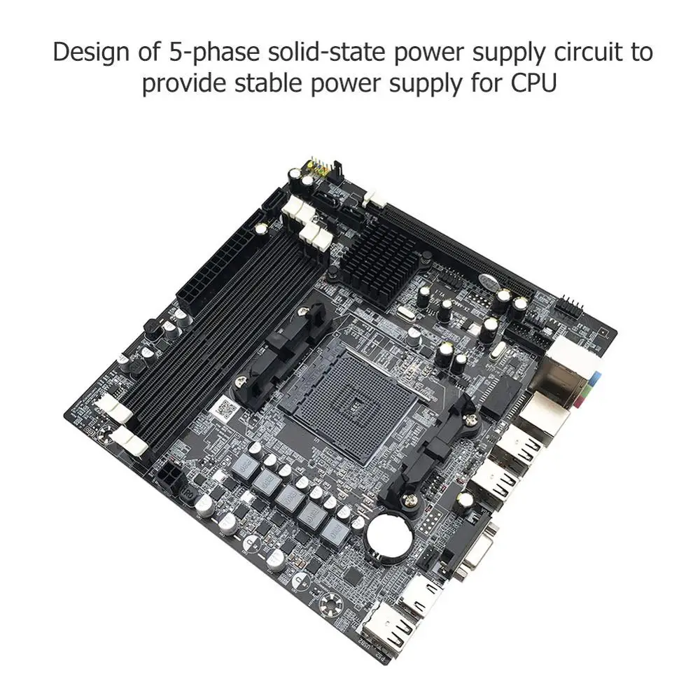 Новая материнская плата A55/A58 для компьютера AMD PCI-E 2xDDR3 4xSATA2. 0 интерфейс 2* DDR3 DIMM FM2/FM2+ интерфейс процессора A88M2 A10 материнская плата
