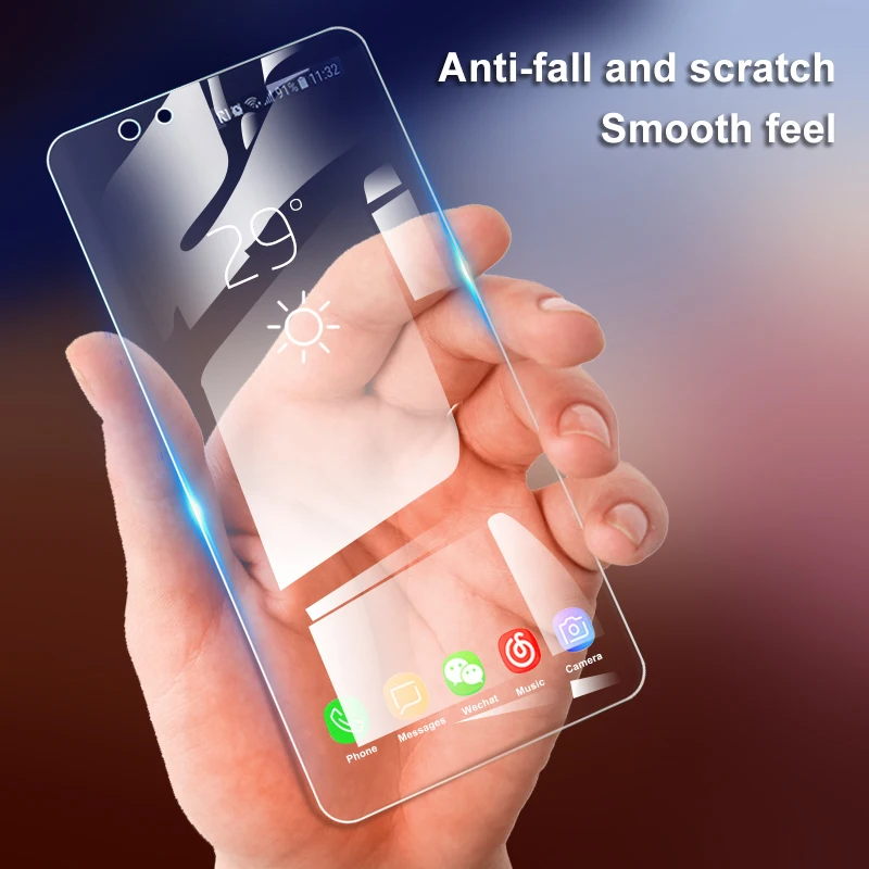 Прозрачный протектор экрана для samsung Galaxy on 7 A6 plus J7 prime A9 A8 Star облегченное