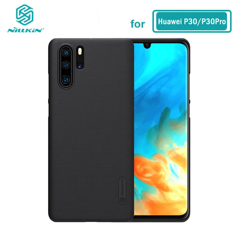 Huawei P30 Pro Чехол Nillkin Frosted Shield PC Пластиковый жесткий чехол для P40 Lite Обложка|Бамперы| |