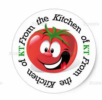 

1.5inch Tomato Kitchen Sticker - SRF