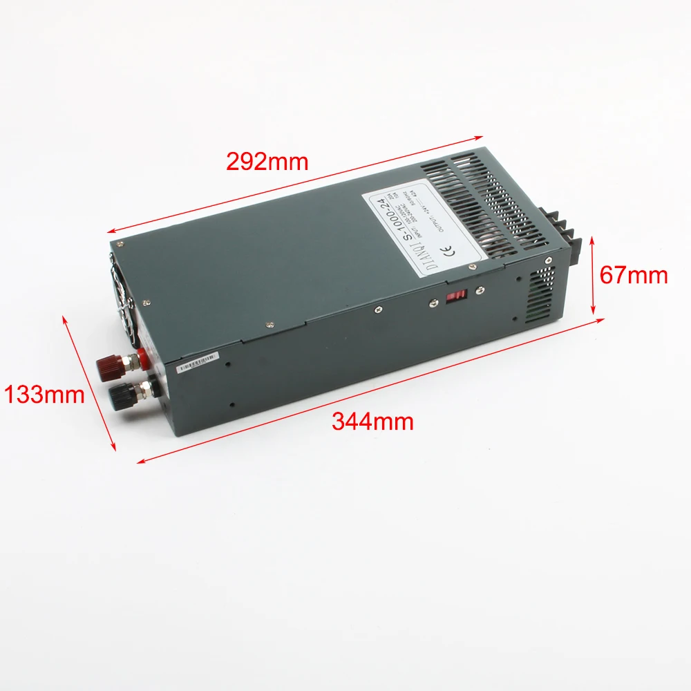 DIANQI импульсный источник питания выходной S-1000W 12V 13,5 V 15V 24V 27V 36V 48V 72V питания трансформатор S-1000-15 S-1000-48