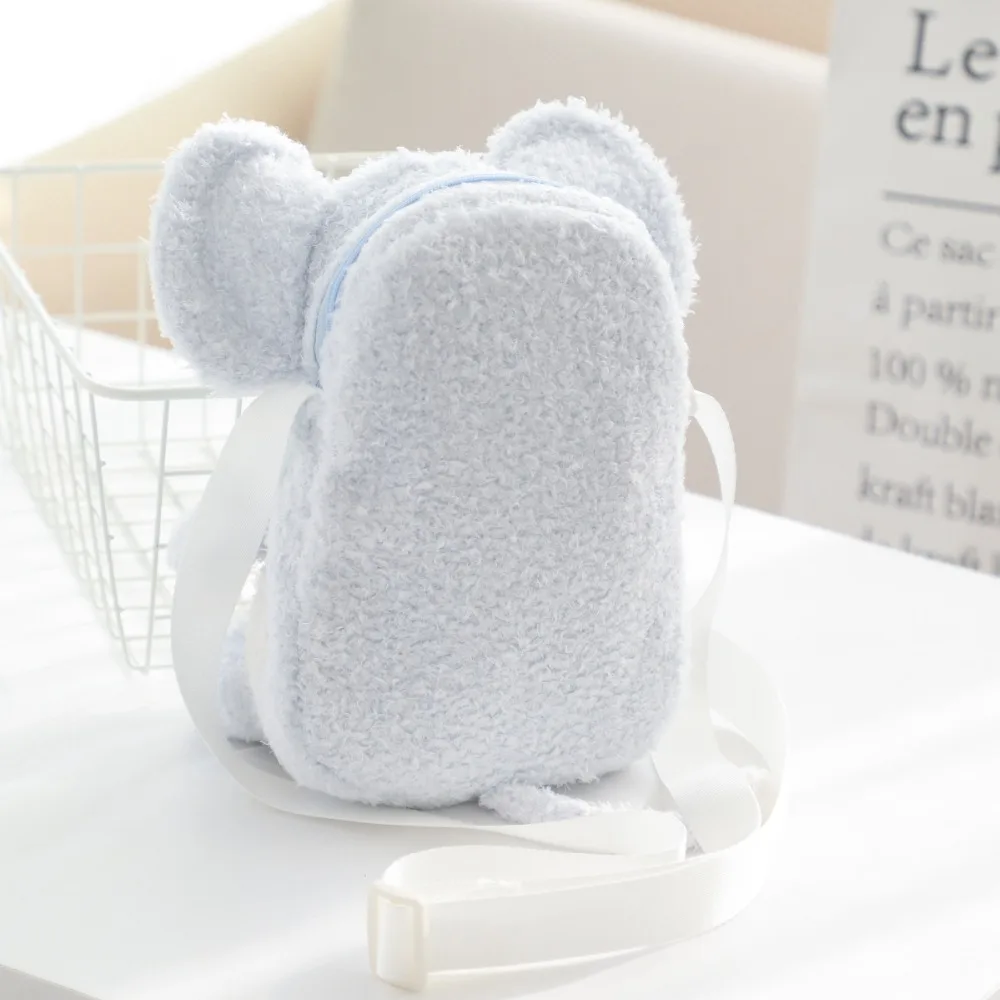 Millffy милый мультяшный японский слон Плюшевый Рюкзак мягкий peluche animal sackpack школьная