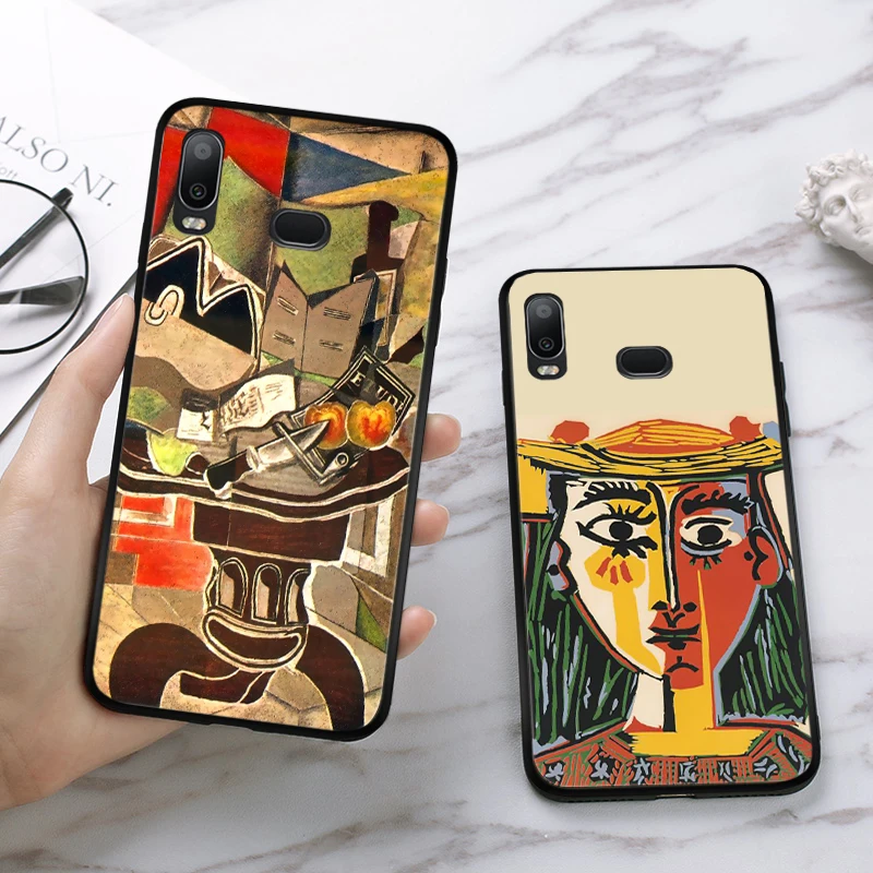 Силиконовый чехол с абстрактным изображением Пабло Пикассо для Samsung A2 Core A3 A5 A6 Plus