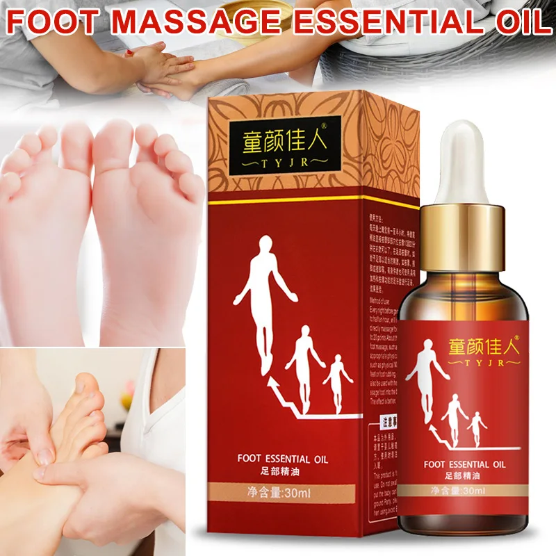 

30ml Dropshipping Height Increase Essential Oil Foot Care Blood Circulation Excitation Stimulate Growth Cells SMJ