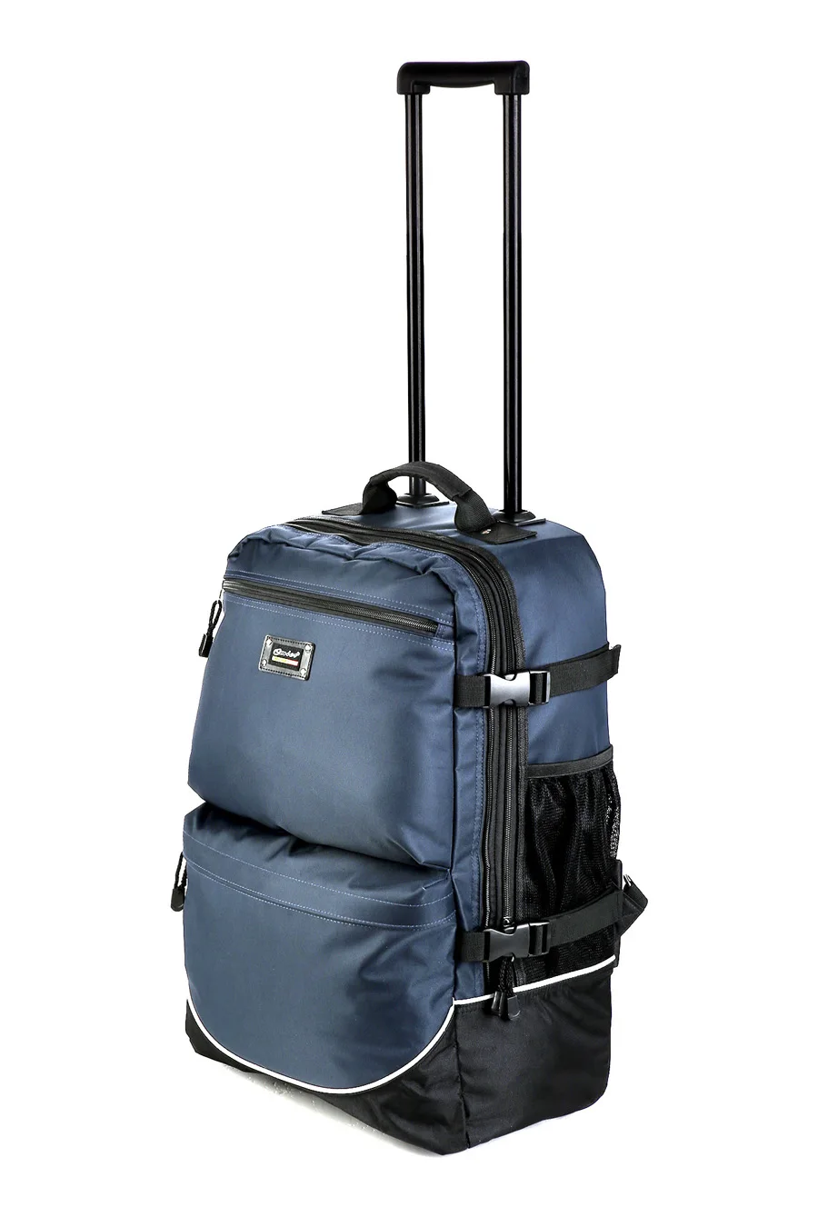 Высококачественная дизайнерская черная синяя мужская Алюминиевая багажная