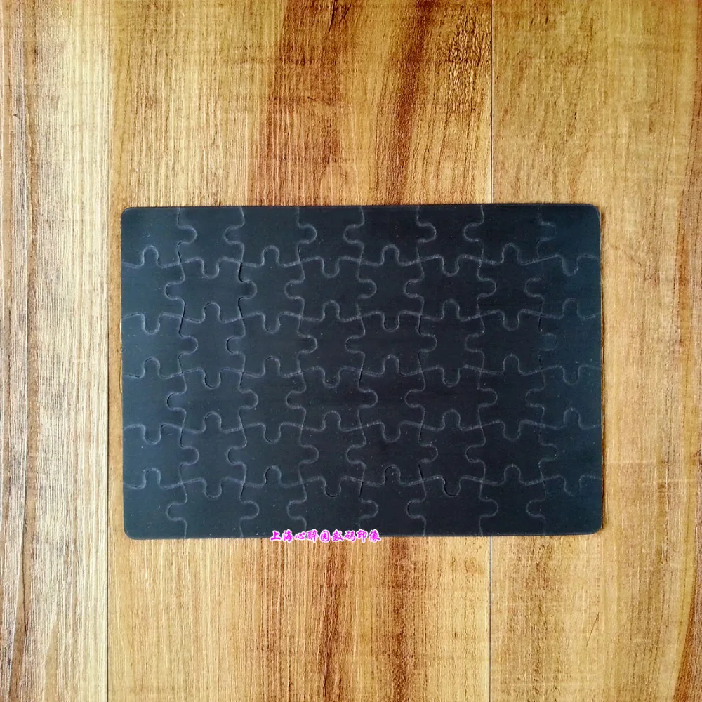 Оптовая продажа 10 шт. белых магнитных пустых пазлов А5|puzzle pieces|puzzle magneticpuzzle blank |