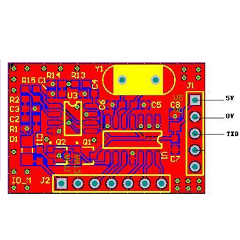 134 2 кГц животных RFID модуль считывания EM4305 Ушная бирка с кольцом для пальца Reader