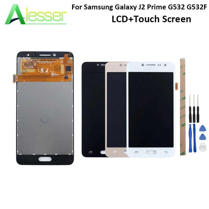 Alesser For Samsung Galaxy J2 Prime G532 G532F LCD Display And Touch Screen Digitizer Replacement +Tools Adhesive | Мобильные