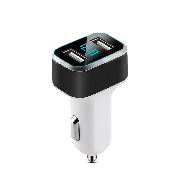 2u FBYEG Dual USB Автомобильное зарядное устройство с планшетом gps универсальный мобильный телефон автомобильное зарядное устройство для Xiaomi samsung S8 iPhone 6 6s 7 8 Plus - Тип штекера: 2u