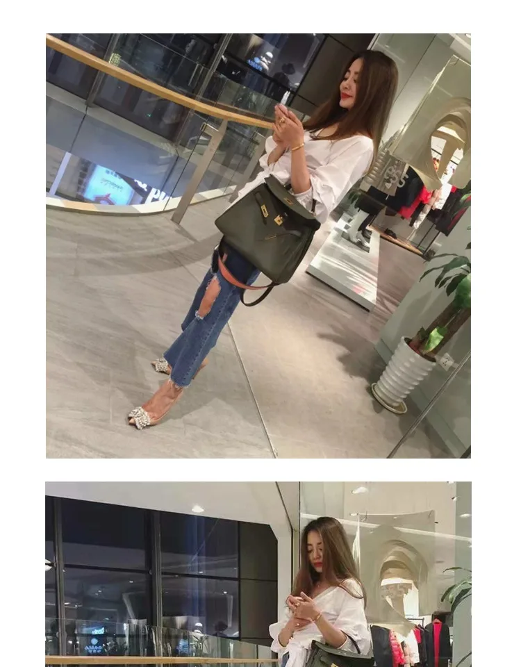 Kmeioo Sheepskin Shoes Woman Crystal High Heels Pointed Toe Thin Heel Pumps Women Stiletto For Evening Wedding Shoes Laides