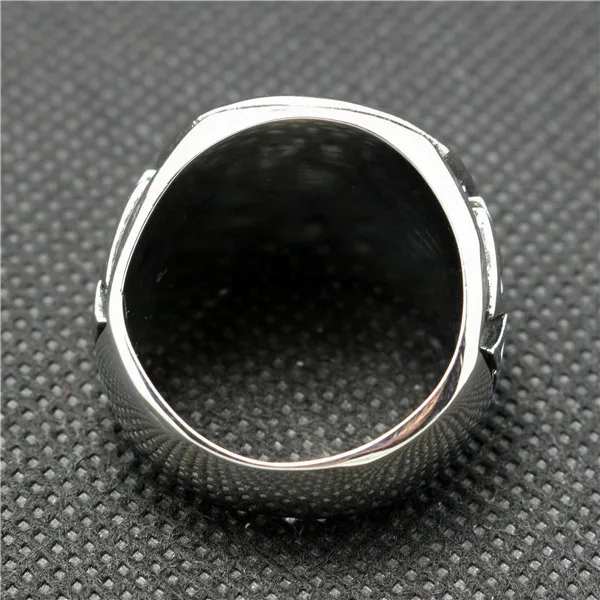 Newest Boys Mens 316L Stainless Steel Jewelry Jesus Cross Ring Factory Price | Украшения и аксессуары