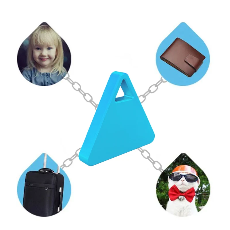 HOT Bluetooth 4.0 Wireless Anti-Lost Anti-theft Alarm Device Tracker GPS Locator Key/Cat Wallets Finder Trackers BUS66 | Безопасность и
