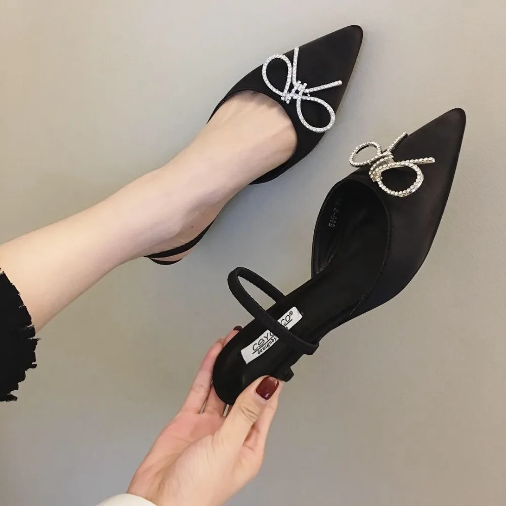 Брендовые блестящие шлепанцы с кристаллами femme sapatos розовые шелковые Тапочки