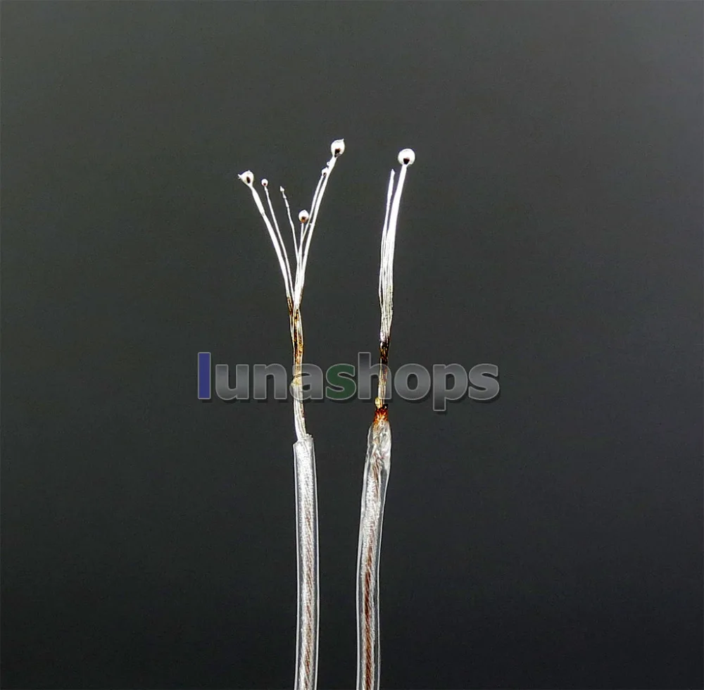 99% чистое серебро 8 ядер 2,5 мм 4,4 мм 3,5 мм XLR наушники кабель для фокусных Utopia Fidelity Circumaural LN006451