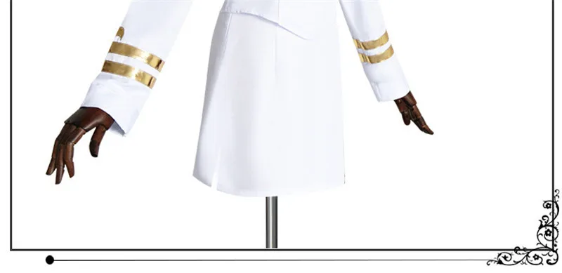 Игра Azur Лэйн Белый Корабль униформа косплей костюм женское платье Atago Takao пальто+ юбка+ перчатки+ носки+ головные уборы костюмы для девочек