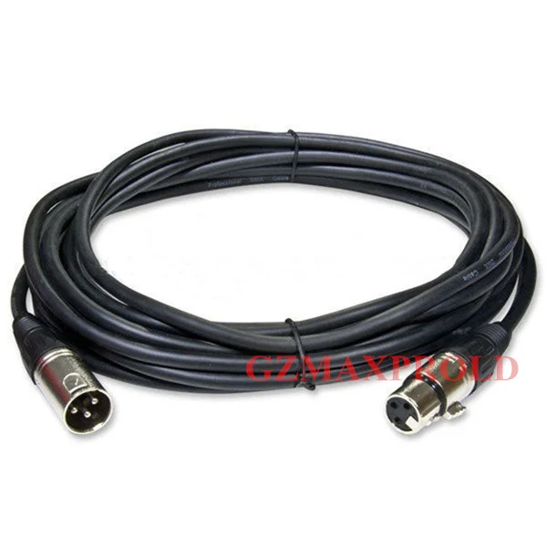 Высококачественные Кабели xlr dmx 512 длина 30 м модель DMX512 кабели контроллера для