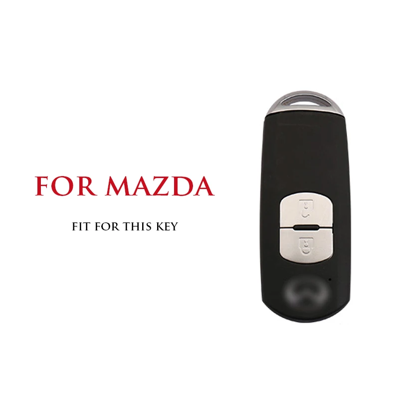 Кожаный Автомобильный брелок для ключей автомобиля дистанционного ключа чехол