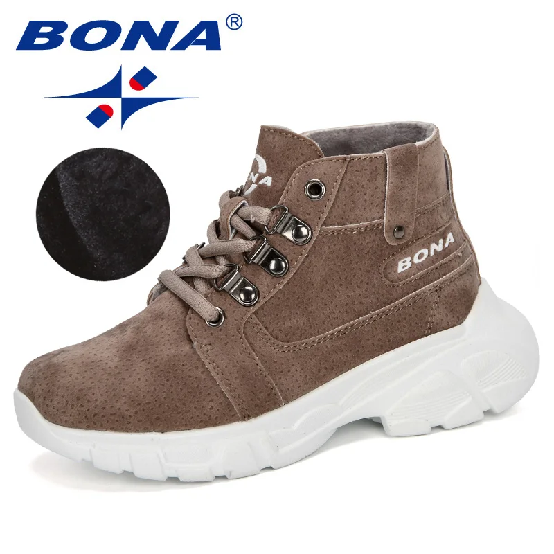 

BONA 2019 New Popular Style Children Warm Winter Boots Outdoor Sneaker Boy Snow Boots Casual Shoes Kalosze Dla Dzieci Kid Boots