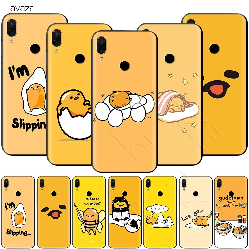 Милый милый чехол Gudetama Lazy Egg для Xiaomi Redmi Note 8 9 S K30 Pro MAX 3 6 SE A1 A2 A3 10 Lite Plus 8A F1 |