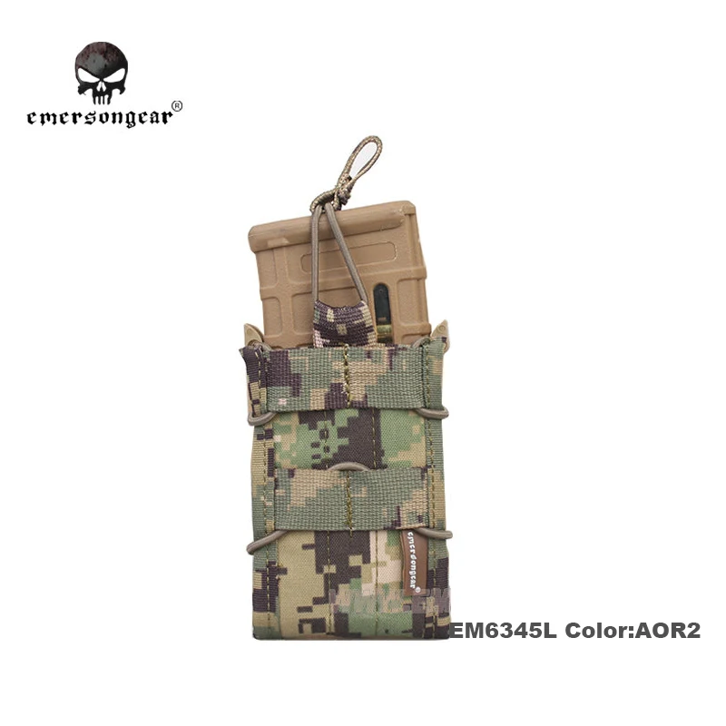 Emersongear одноблочная сумка для хранения винтовки универсальная крепление MOLLE M4 / M14