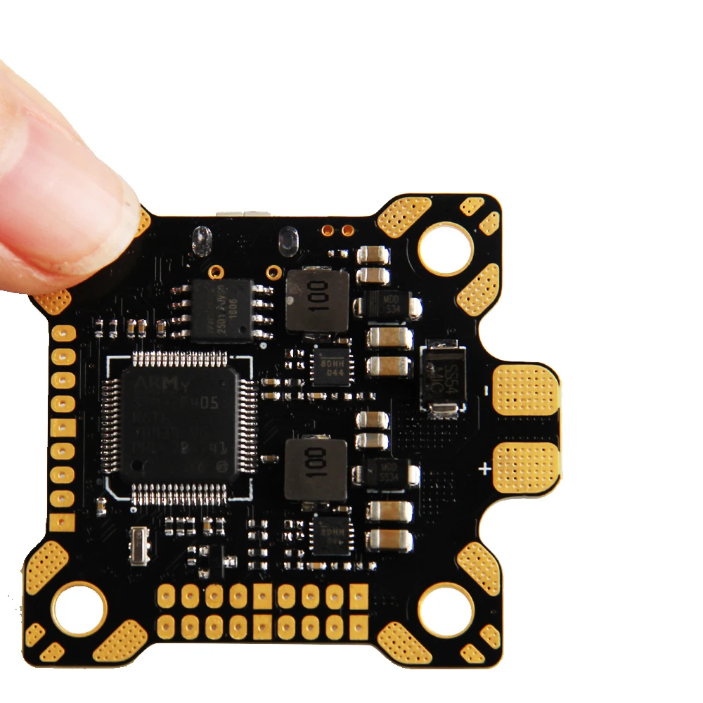 Новый Полетный контроллер DALRC F405 AIO высокого качества MCU STM32F405RGT6 Встроенный OSD BEC 9