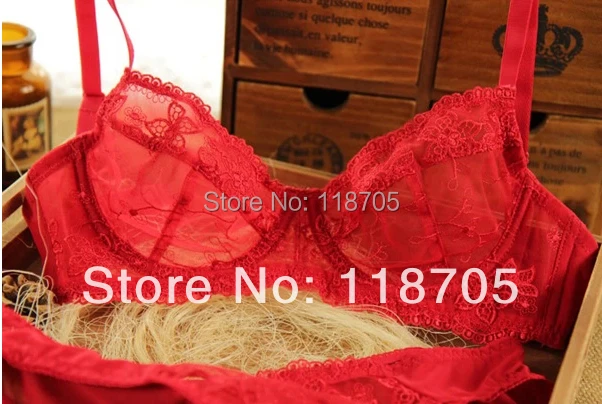 Ультра-тонких прозрачным кружевом сексуальный бюстгальтера молодая девушка
