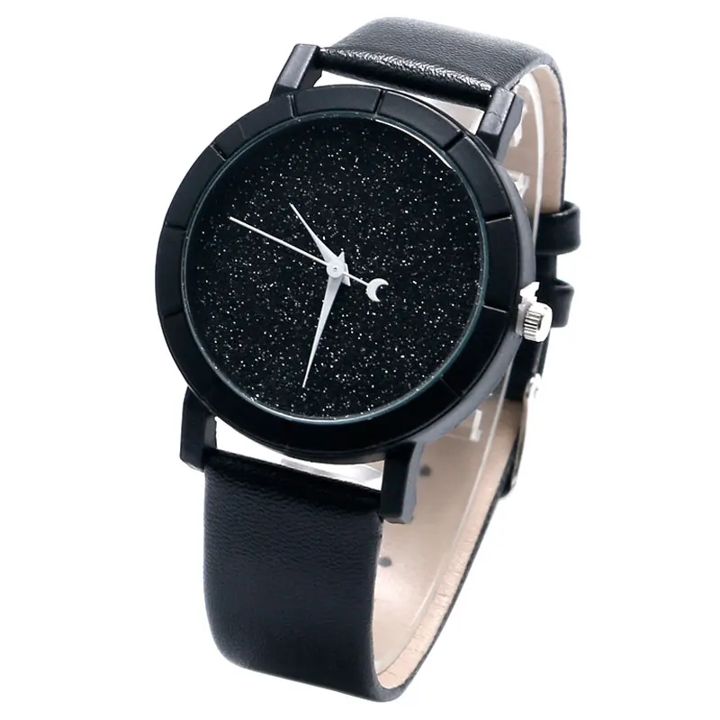 Платье для мужчин и женщин с блестящим циферблатом уникальные модные наручные