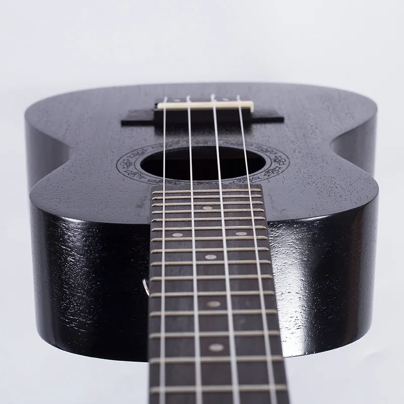 Soprano Concert Tenor Acoustic Electric Ukulele 21 23 26 Inch Mini Guitar Ukelele Black Mahogany Guitarra Plug-in pick up Uke | Спорт и