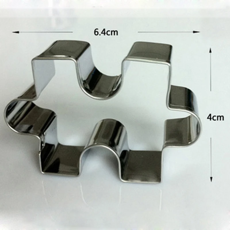 QuickDone головоломка Форма для нарезки печенья в виде металлическая оправа очки