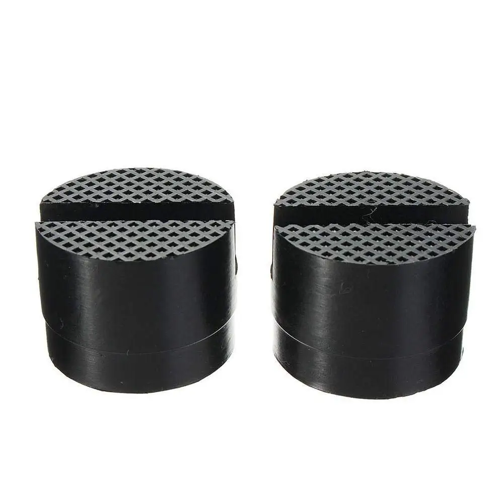 MR CARTOOL 5cm Car Jacks Universal Slotted Frame Rail Floor Jack Guard Adapter Lift Rubber Pad |