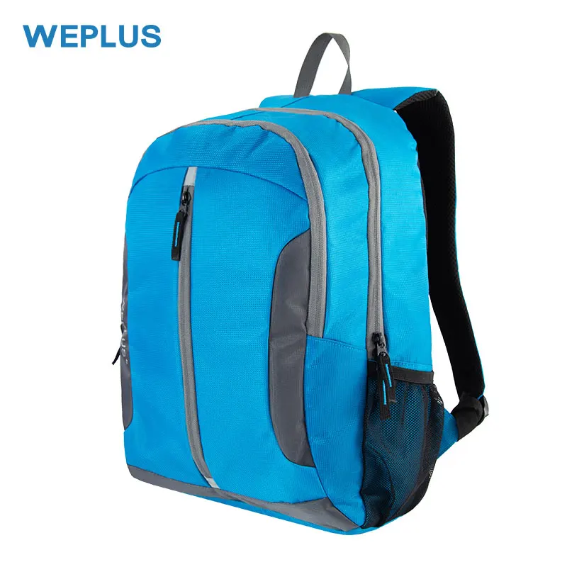 Мужской ортопедический рюкзак WEPLUS для ноутбука 15 6 дюйма школьный ранец на плечо