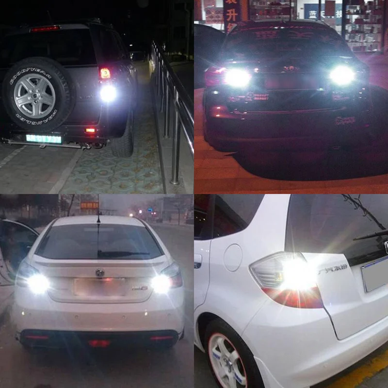 Katur 2 шт. 1156 BA15S P21W светодиодные лампы 12 SMD 3020 автомобильные Led DC 12V указатель