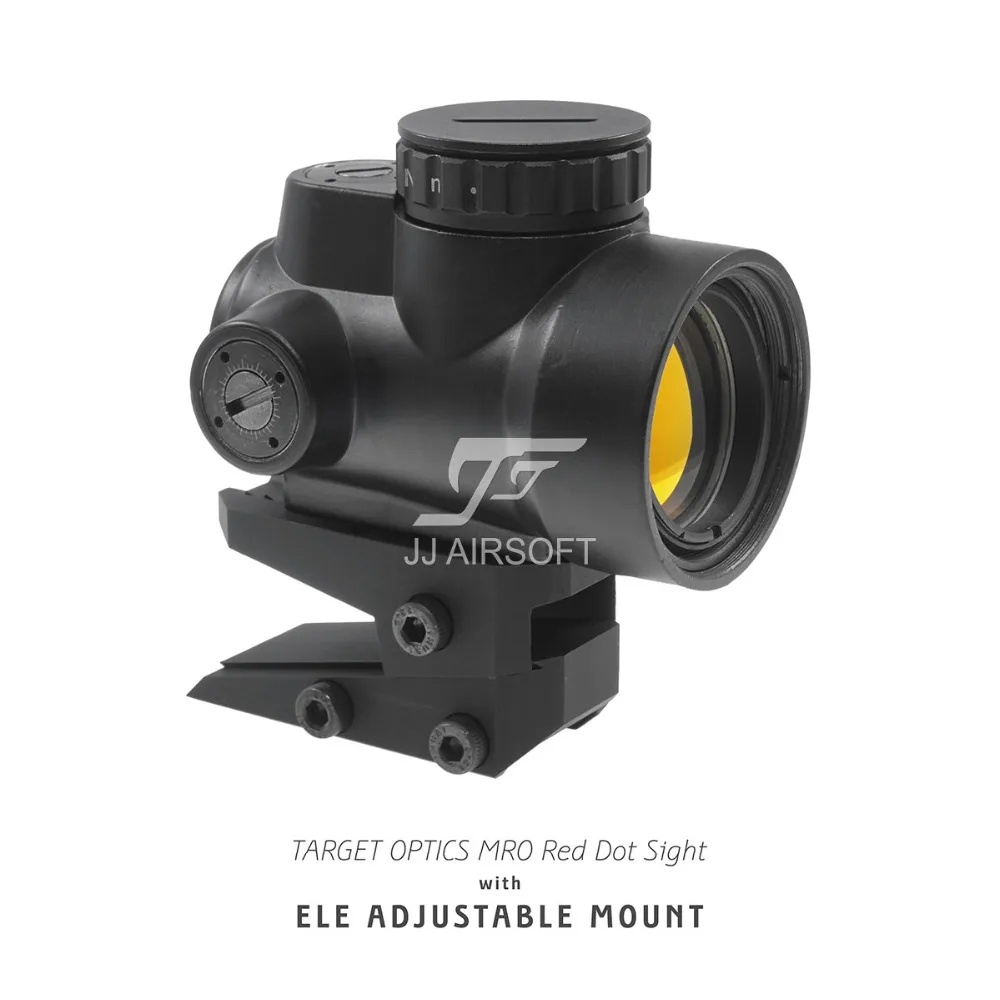 TARGET ELE Регулируемая горка для JJ Airsoft T1 T2/Aimpoint T-1 T-2/MRO/RMR/Holosun Красный точка зрения