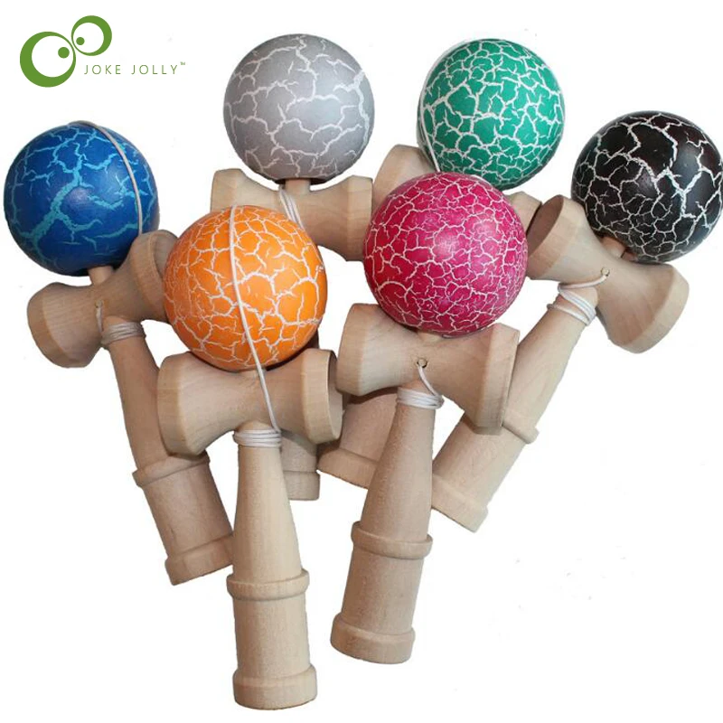 6 см мяч Малыш Kendama игрушка деревянный умелый жонглирующий для детей Взрослый