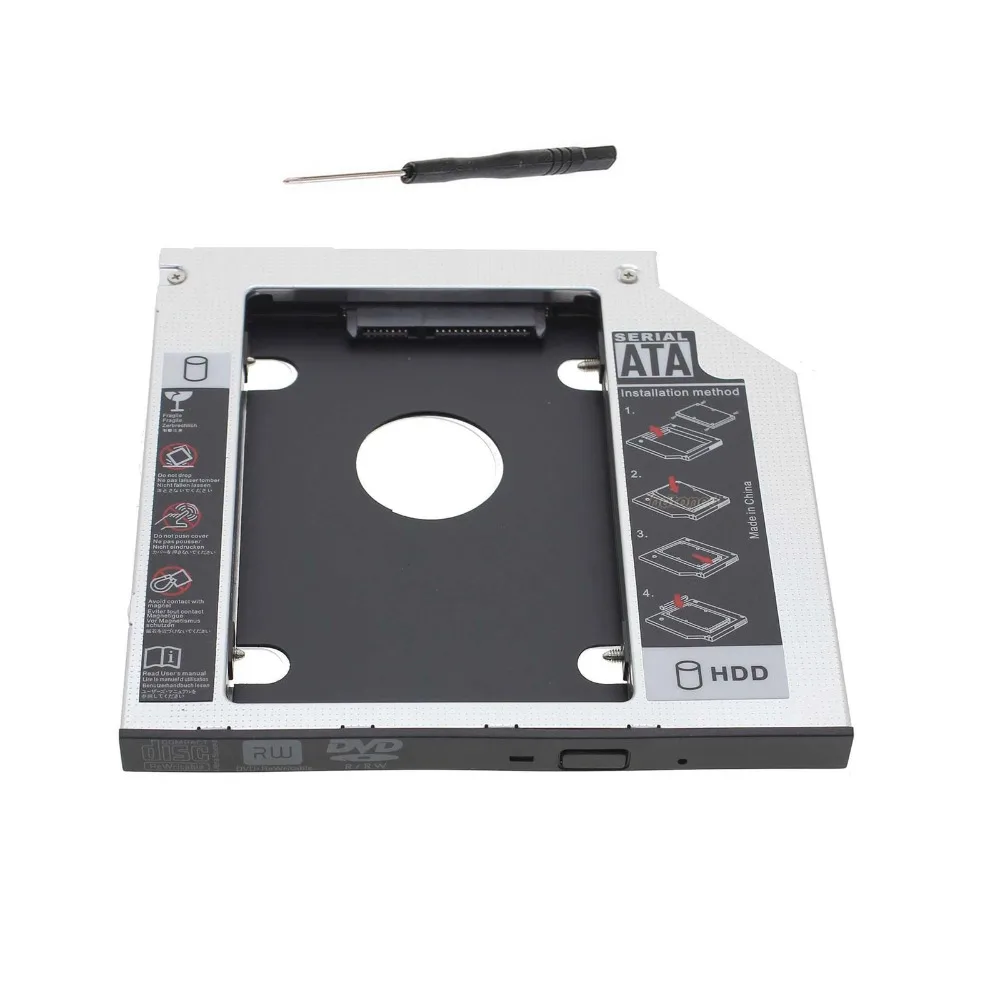 2nd жесткий диск HDD SSD Caddy для Acer Aspire E1-570g E1-572 E1-572g E1-572p E1-572pg E1-522 E1-530 E1-532 E1-532p E1-570 9.5 мм |