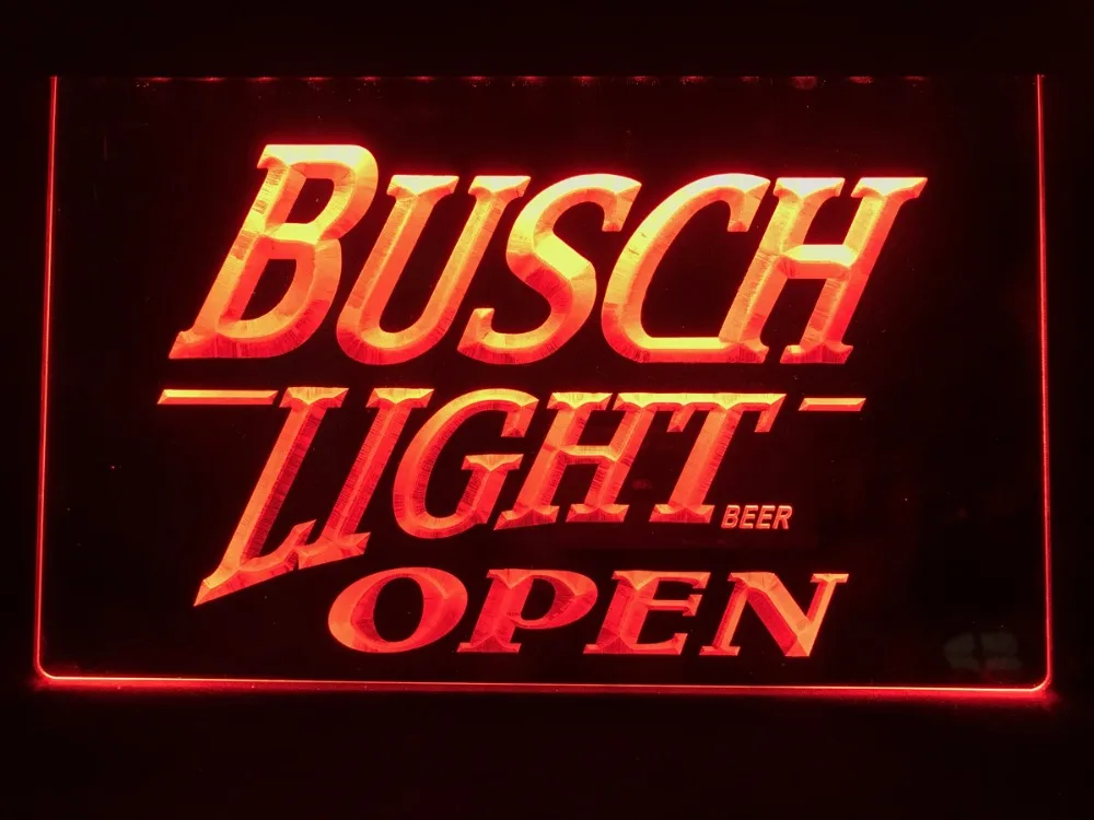 044 Busch светильник Пиво открытый бар светодиодная неоновая светосветильник