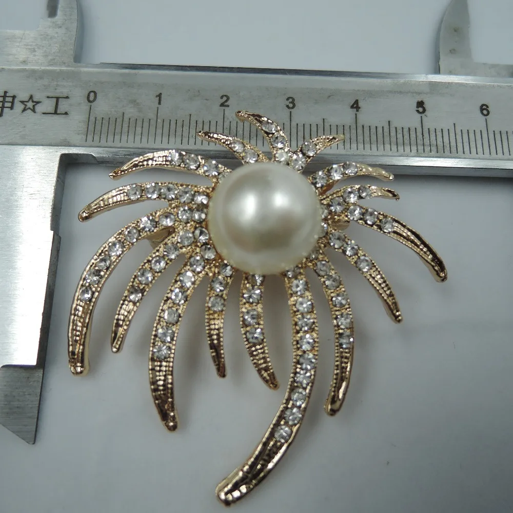 Модная стеклянная жемчужная брошь|pearl brooch|brooch fashionfashion brooch |