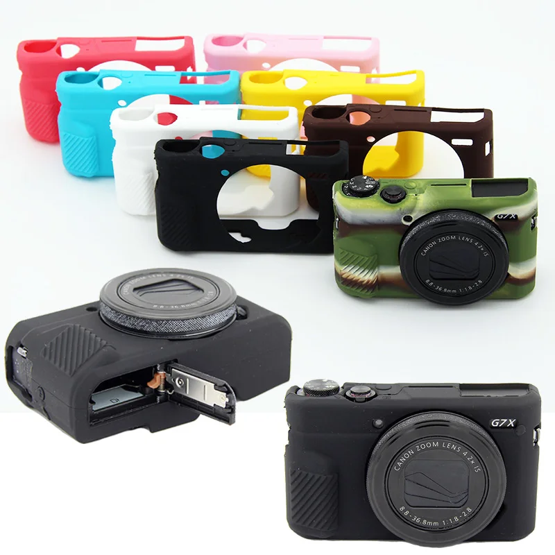 Красивый мягкий силиконовый чехол для Canon Powershot G7X Mark II G7 X2 G7X2|camera bag|camera protectionsoft