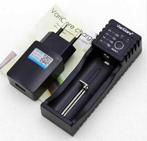 Varicore V10 AA AAA SC/S 18650 26650 18350 16340 14500 10440 26500 литий 3 2 V 1 7 никель металл гидридное зарядное