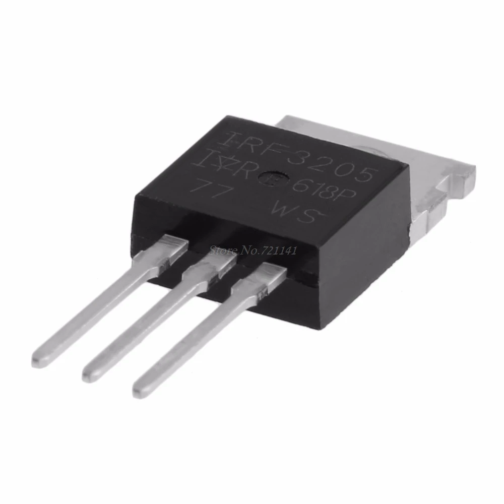 5 шт. Мощный транзистор IRF3205 полевой эффект IRF3205PBF TO 220 трубка MOSFET новинка Прямая