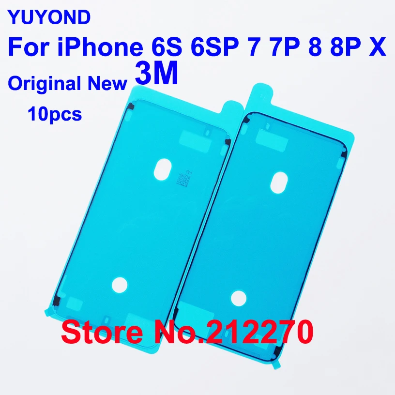Оригинальная новая водонепроницаемая клейкая наклейка YUYOND 3M для iPhone 8 Plus X 7 6S 6