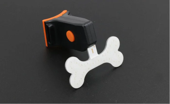COB круглый сердечный костяной USB велосипедный задний фонарь велосипедная лампа