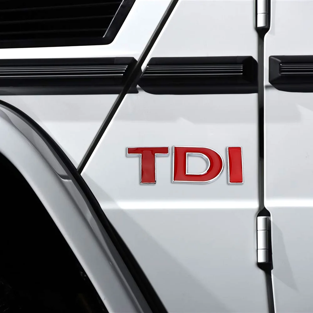 Автомобильный Стайлинг TDI значок эмблема наклейка автомобильная для VW Golf JETTA PASSAT