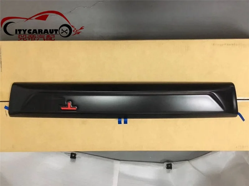 CITYCARAUTO гонки гриль решетка ABS Черная передняя планки решетка крышки наклейки подходят для FORTUNER- автомобилей